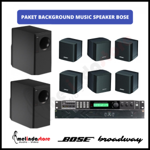Paket Background Music Speaker Bose Freespace 3 - 6 Speaker